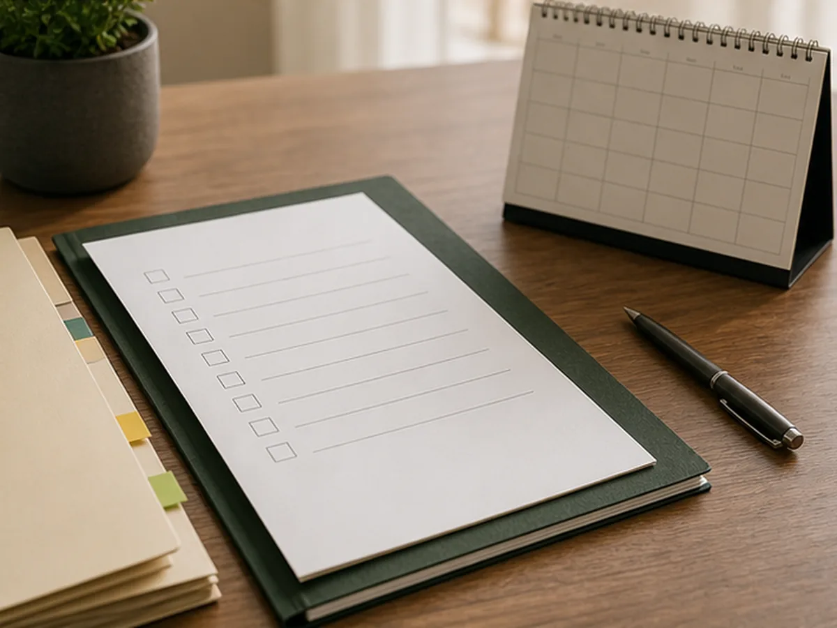 Checklist de trámites de una herencia
